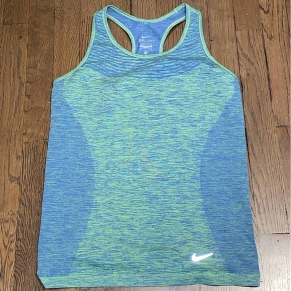 NEW Nike Spacedye Racerback Tank Top - Picture 2 of 6